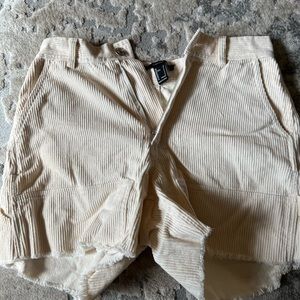 Forever 21 corduroy cargo short